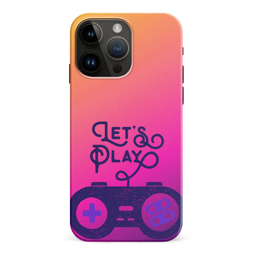 iPhone 15 Pro Max Let's Play Phone Case in Magenta