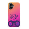 iPhone 16 Let's Play Phone Case in Magenta