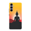 Samsung Galaxy S24 Plus Meditating Buddha Indian Phone Case - Yellow