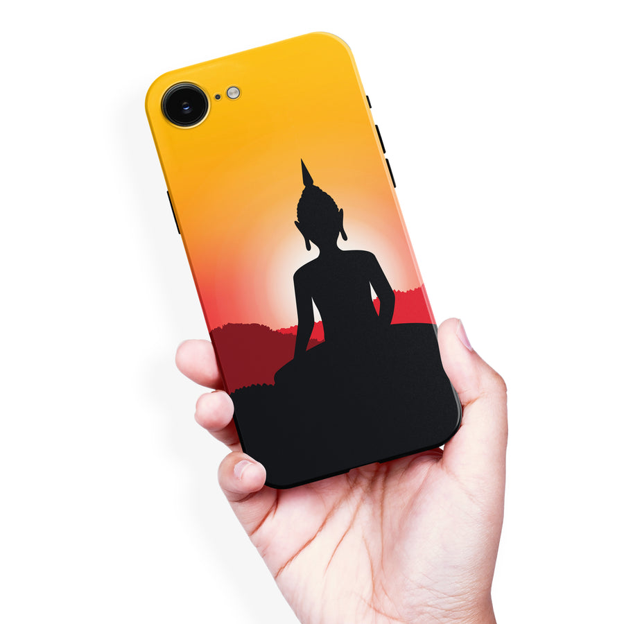 Meditating Buddha Indian Phone Case - Yellow