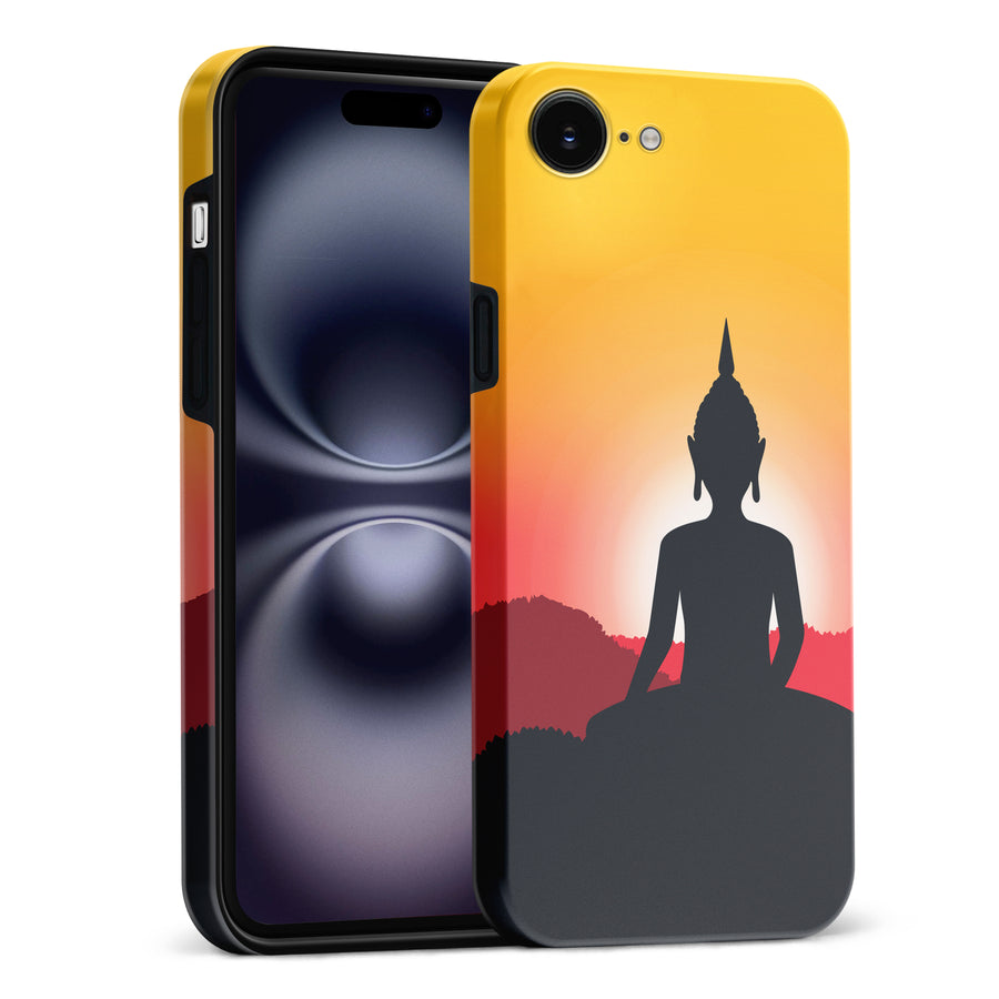 Meditating Buddha Indian Phone Case - Yellow