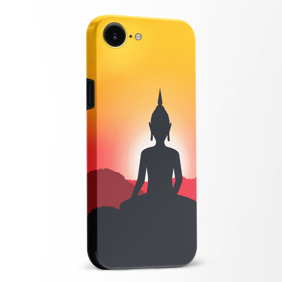 Meditating Buddha Indian Phone Case - Yellow