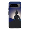 Google Pixel 9 Pro Meditating Buddha Indian Phone Case in Blue