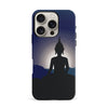 iPhone 16 Pro Meditating Buddha Indian Phone Case in Blue
