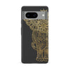 Google Pixel 8 Indian Elephant Phone Case in Black