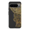 Google Pixel 9 Pro Indian Elephant Phone Case in Black