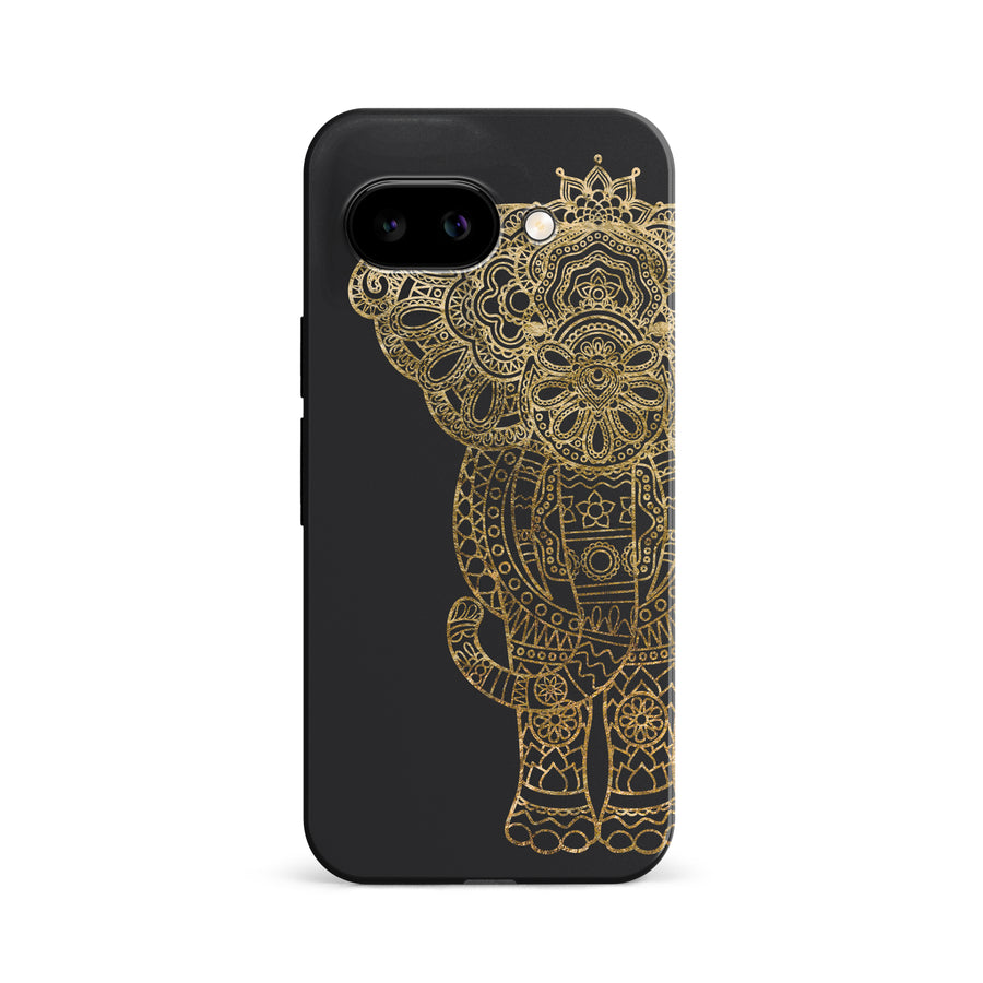 Indian Elephant Phone Case - Black