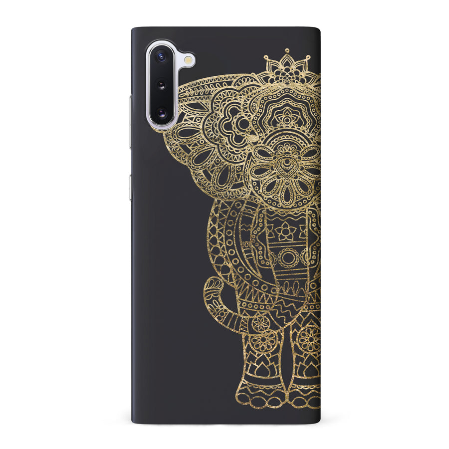 Samsung Galaxy Note 10 Indian Elephant Phone Case in Black