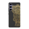 Samsung Galaxy S24 Plus Indian Elephant Phone Case - Black