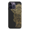 iPhone 15 Pro Indian Elephant Phone Case in Black