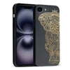 Indian Elephant Phone Case - Black