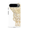 Google Pixel 9 Pro Indian Elephant Phone Case in White