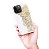 iPhone 15 Pro Max Indian Elephant Phone Case in White