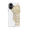 iPhone 16 Indian Elephant Phone Case in White