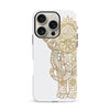 iPhone 16 Pro Indian Elephant Phone Case in White