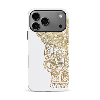iPhone 17 Pro Max Indian Elephant Phone Case White