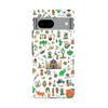Google Pixel 8A Taste of India Phone Case in White