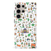 Samsung Galaxy S24 Ultra Taste of India Phone Case - White