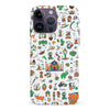 iPhone 15 Pro Taste of India Phone Case in White