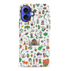 iPhone 16 Plus Taste of India Phone Case in White