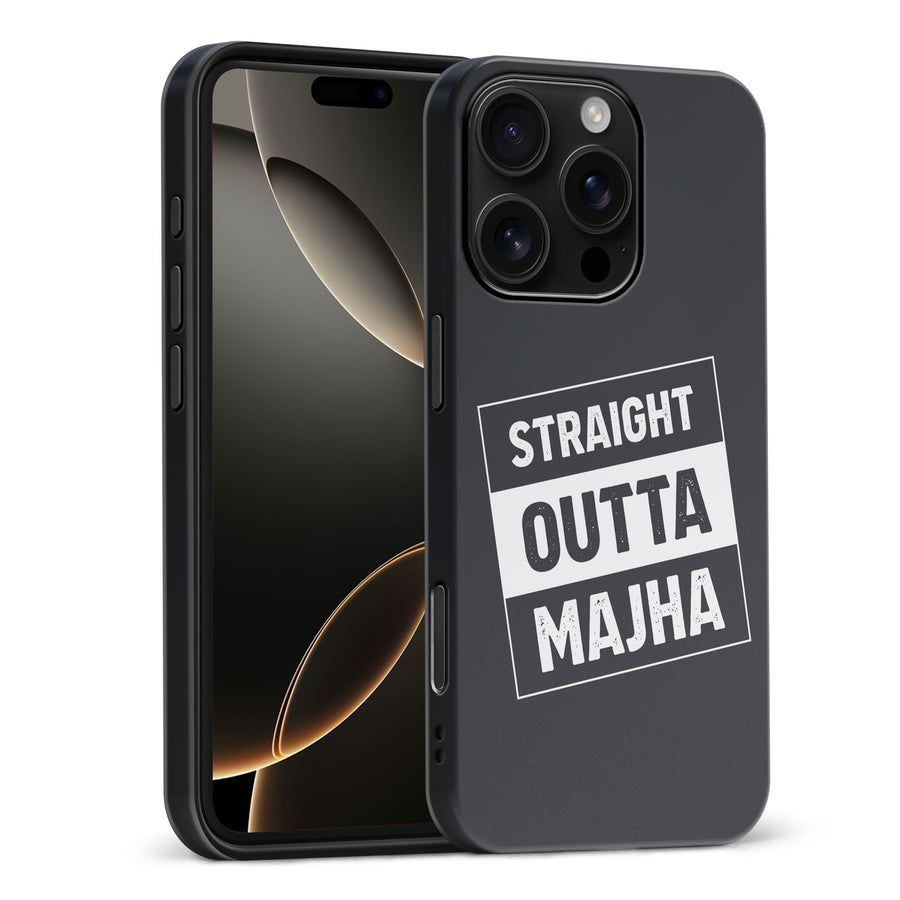 iPhone 16 Pro Max Straight Outta Majha Phone Case