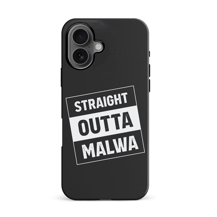 iPhone 16 Straight Outta Malwa Phone Case