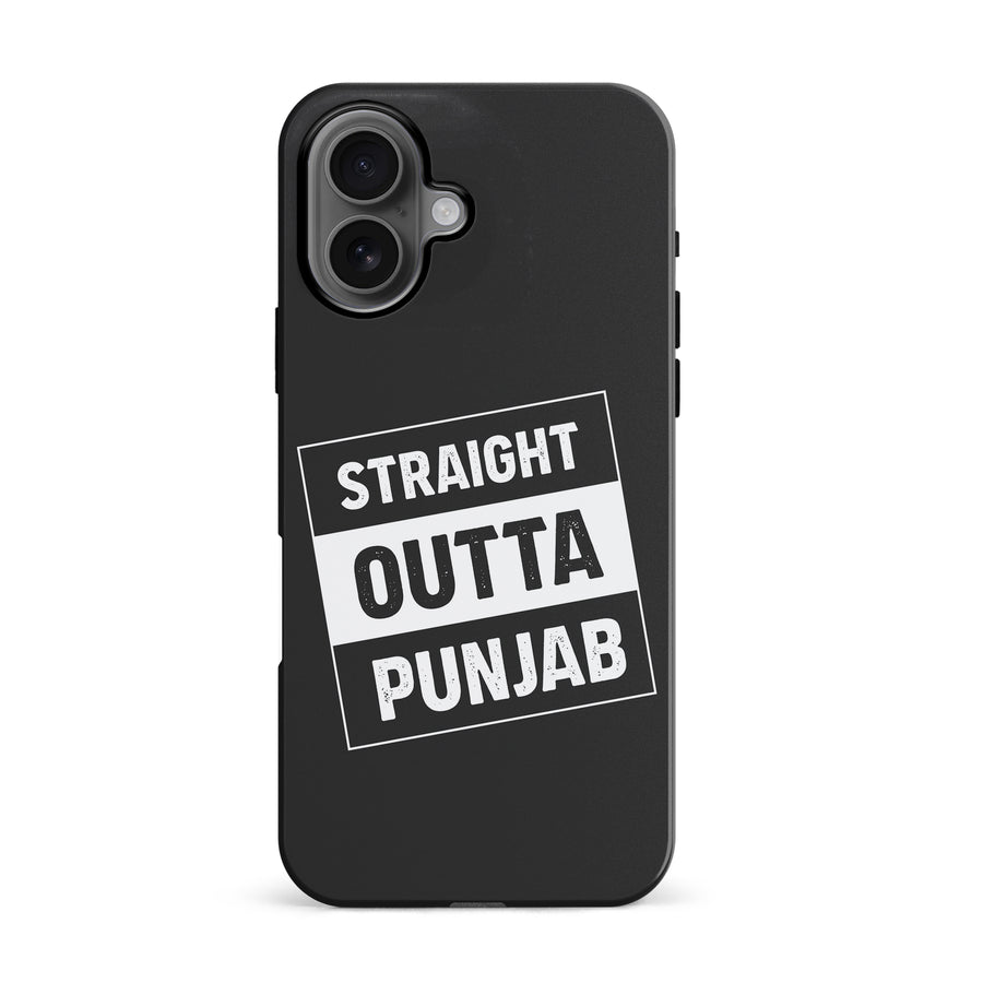 iPhone 16 Straight Outta Punjab Phone Case