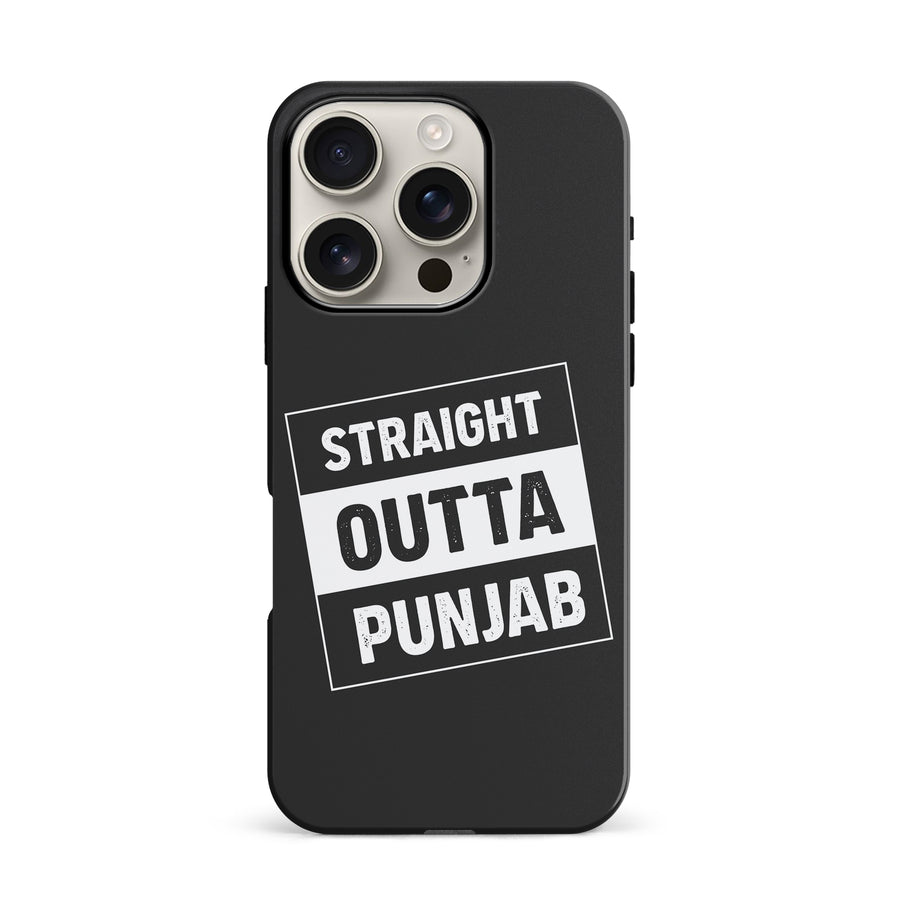 iPhone 16 Pro Straight Outta Punjab Phone Case