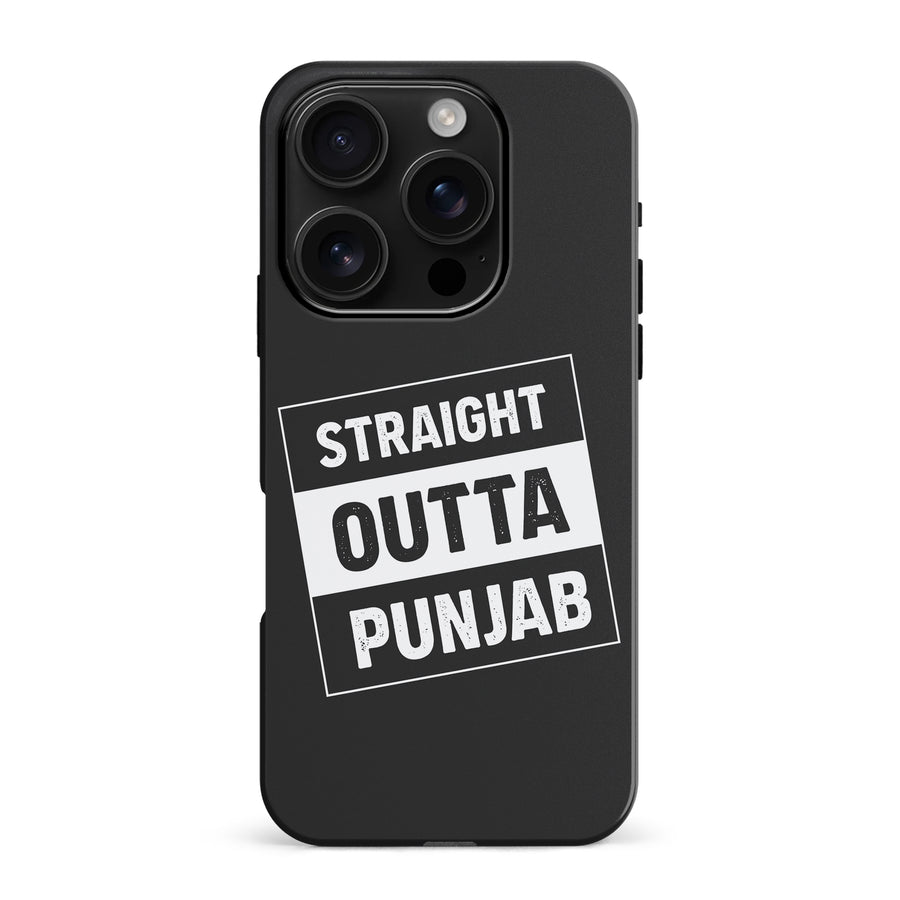 iPhone 16 Pro Max Straight Outta Punjab Phone Case