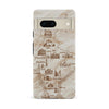 Google Pixel 7 Map of India Phone Case