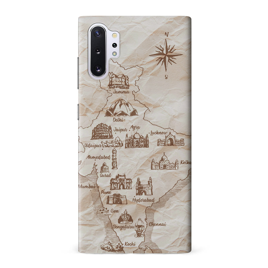 Samsung Galaxy Note 10 Map of India Phone Case