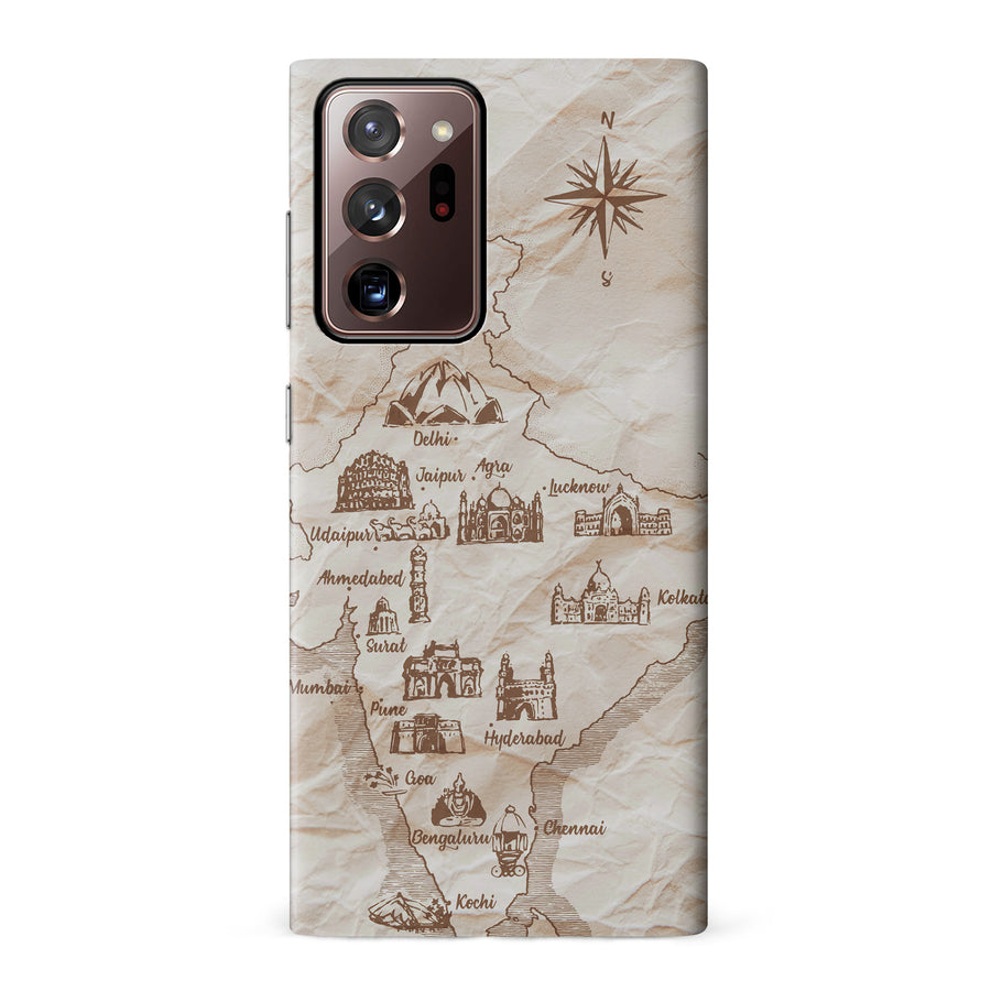 Samsung Galaxy Note 20 Ultra Map of India Phone Case
