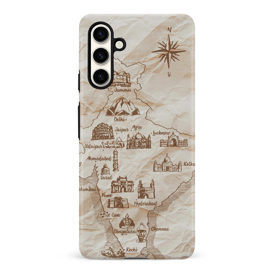 Samsung Galaxy S23 FE Map of India Phone Case