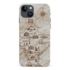 iPhone 15 Plus Map of India Phone Case