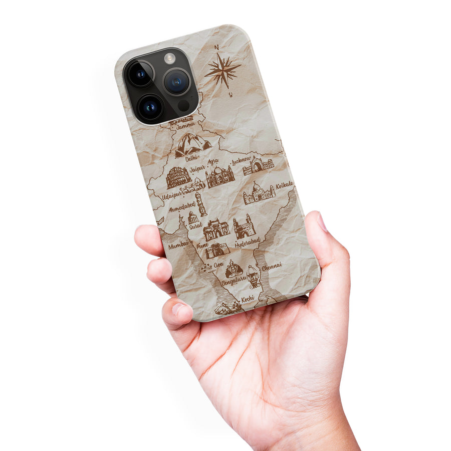 iPhone 15 Pro Max Map of India Phone Case