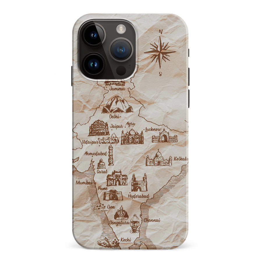 iPhone 15 Pro Max Map of India Phone Case
