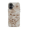 iPhone 16 Map of India Phone Case