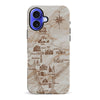 iPhone 16 Plus Map of India Phone Case