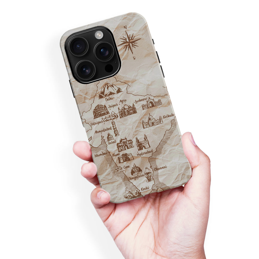iPhone 16 Pro Max Map of India Phone Case