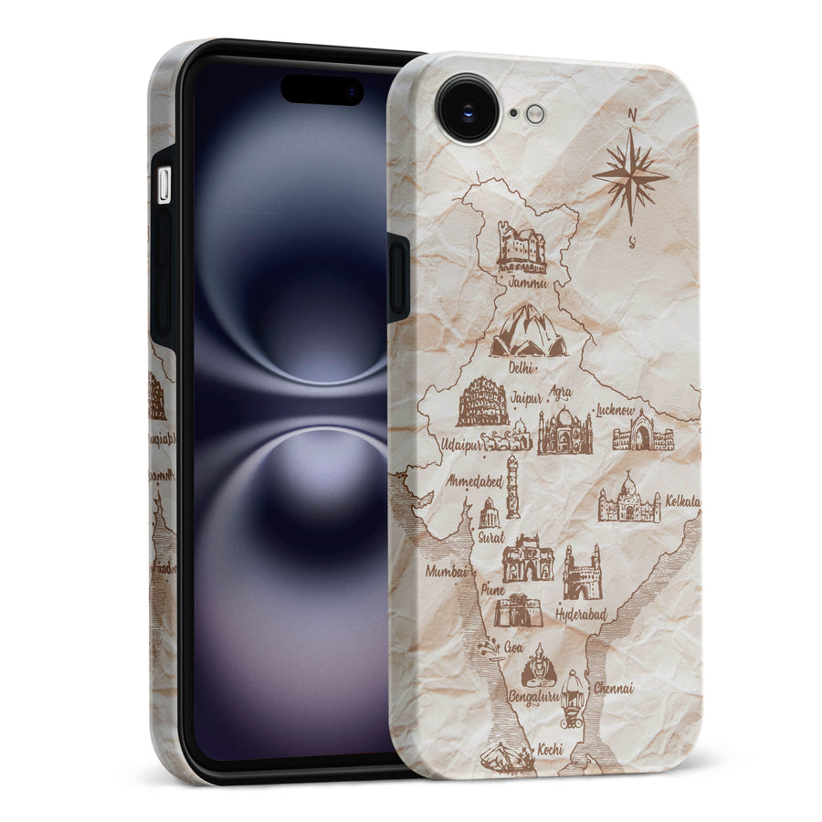 Map of India Phone Case