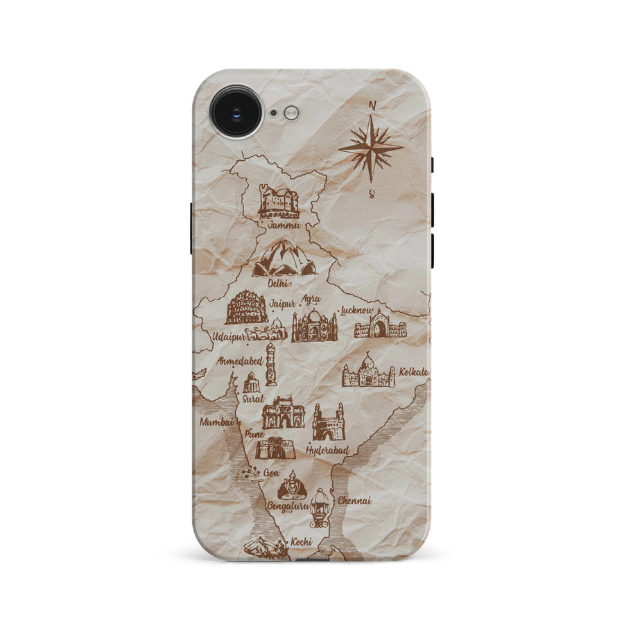 Map of India Phone Case