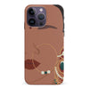 iPhone 15 Pro Punjabi Kudi Indian Phone Case in Tan