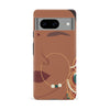 Google Pixel 8 Punjabi Kudi Indian Phone Case in Brown