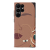 Samsung Galaxy S23 Ultra Punjabi Kudi Indian Phone Case in Brown