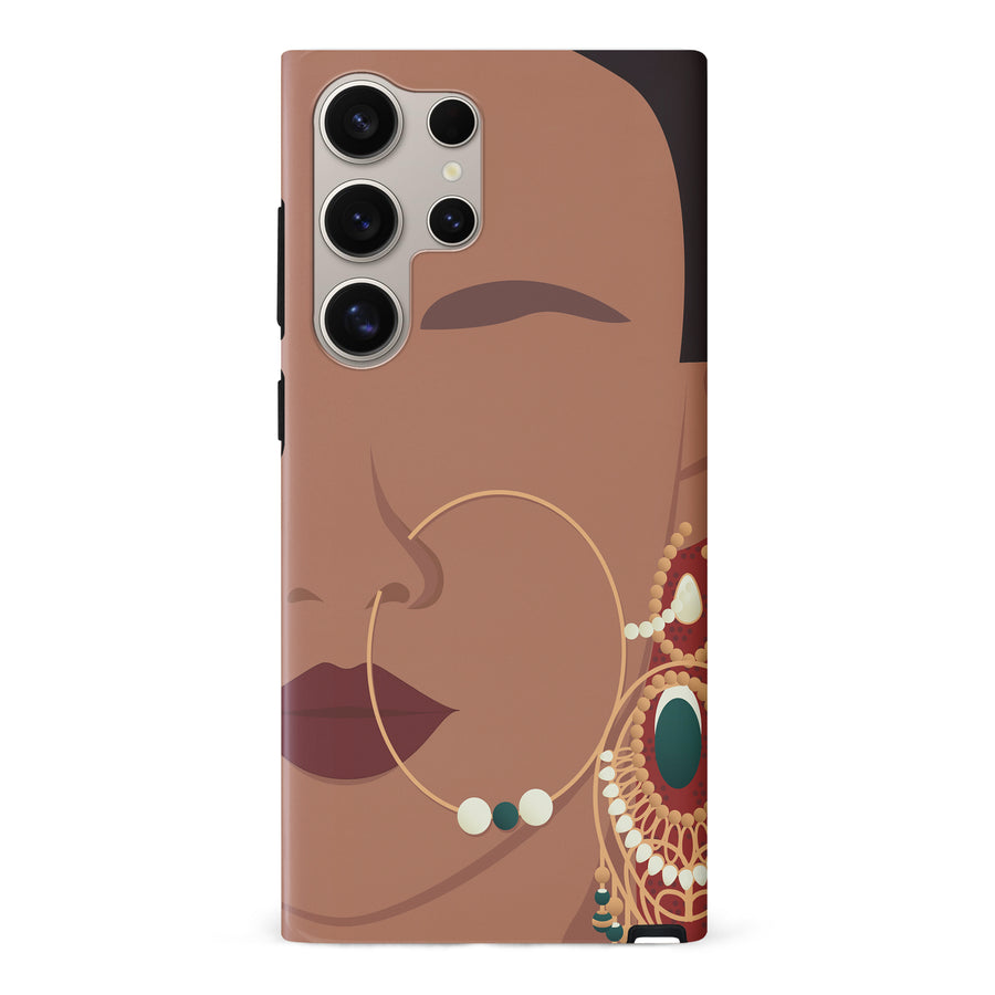 Punjabi Kudi Indian Phone Case - Brown