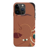 iPhone 15 Pro Max Punjabi Kudi Indian Phone Case in Brown