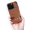 iPhone 16 Pro Max Punjabi Kudi Indian Phone Case in Brown