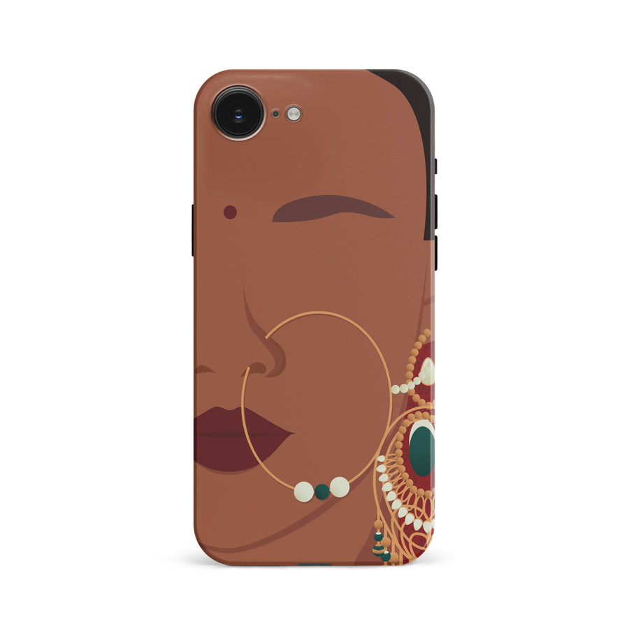 Punjabi Kudi Indian Phone Case - Brown