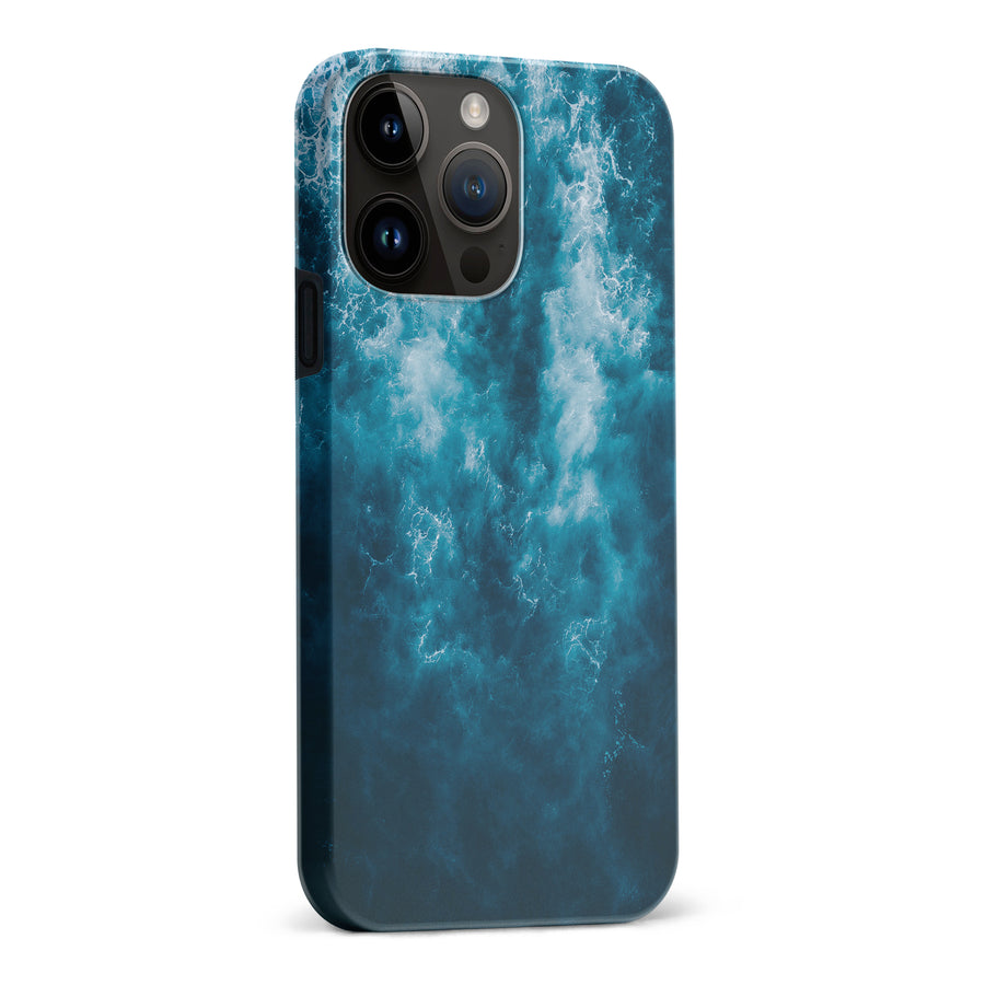 iPhone 15 Pro Max Ocean Storm Phone Case