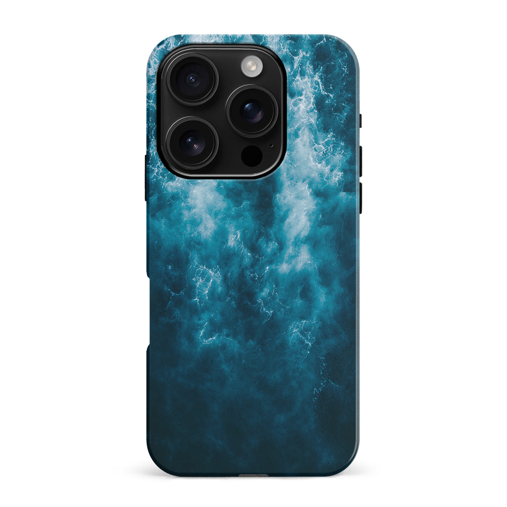 iPhone 16 Pro Max Ocean Storm Phone Case